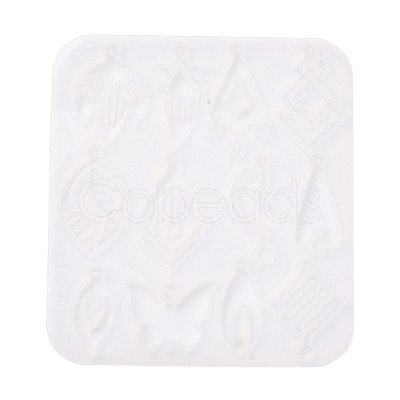 Pendant Silicone Molds LS-AJEW-S041-03C-1