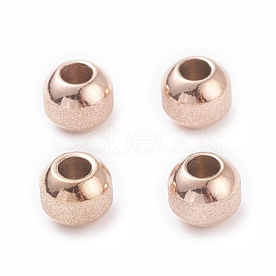 Ion Plating(IP) Textured 304 Stainless Steel Beads STAS-P306-01C-RG-1