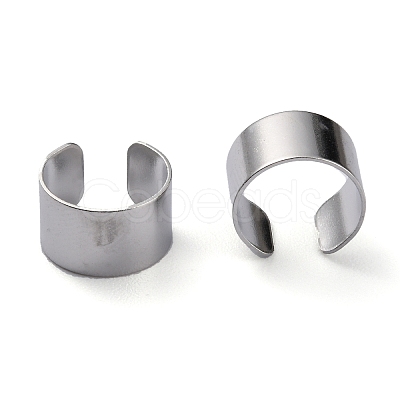 Unisex Brass Cuff Earrings X-EJEW-Z005-01P-1