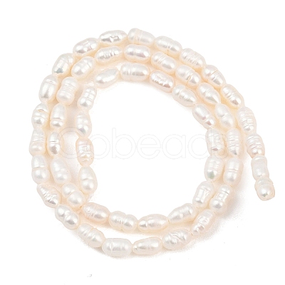 Natural Cultured Freshwater Pearl Beads Strands PEAR-F020-08-1