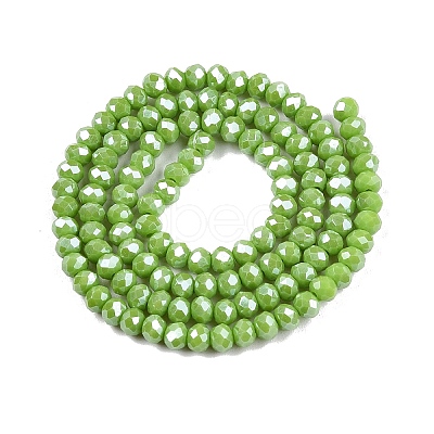 Electroplate Glass Beads Strands LS-EGLA-A044-P3mm-A30-1