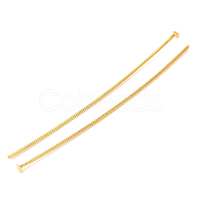 Brass Flat Head Pins LS-X-HP5.0cmCY-G-1