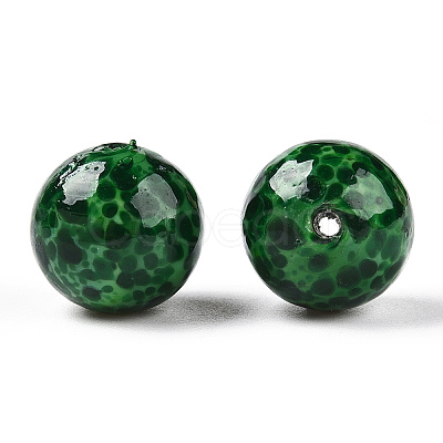 Handmade Normal Lampwork Beads LAMP-N024-08D-1