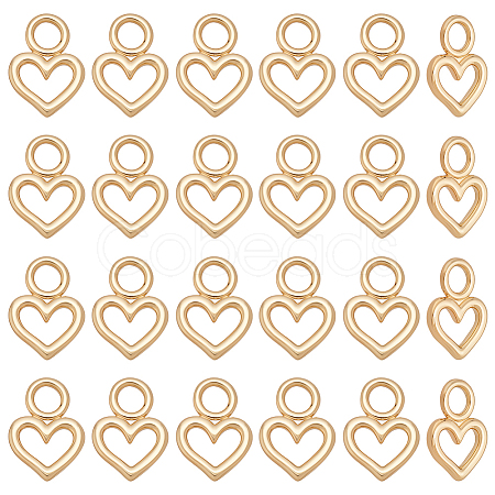 24Pcs Brass Pendants KK-WR0001-75-1