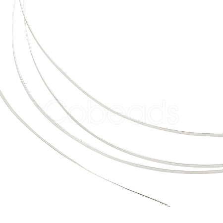 1Pc Flat 925 Sterling Silver Wires STER-BC0002-25C-1