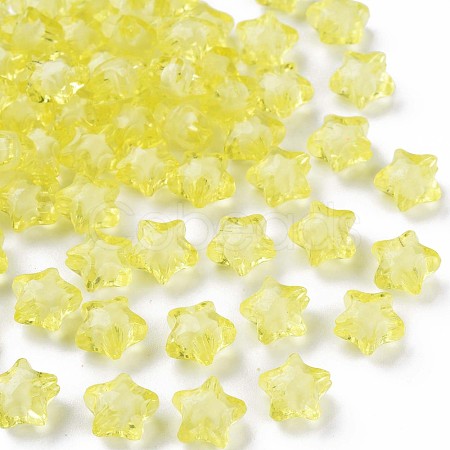 Transparent Acrylic Beads TACR-S152-01A-717-1