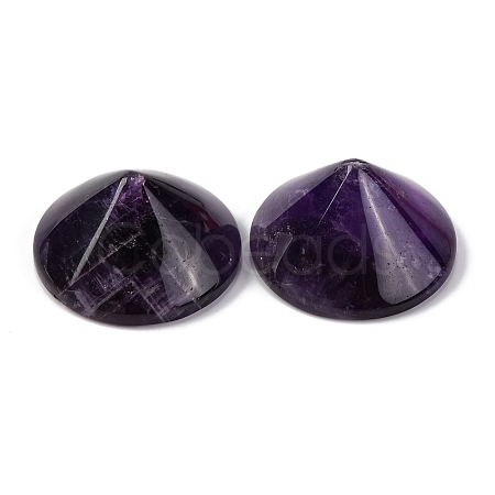 Natural Amethyst Cabochons G-Q184-01F-1