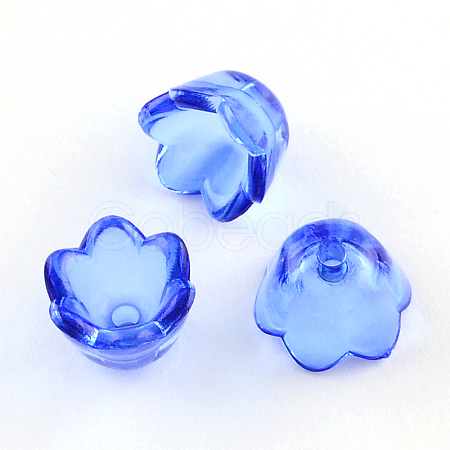 Transparent Acrylic Beads PL548-8-1