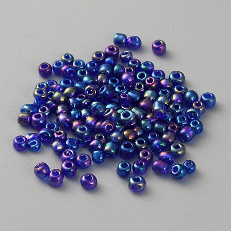 Transparent Glass Seed Beads GLAA-WH0032-34H-1