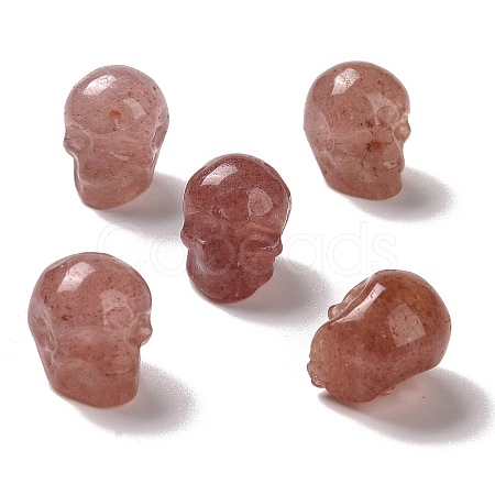 Natural Strawberry Quartz Beads G-C038-01E-1