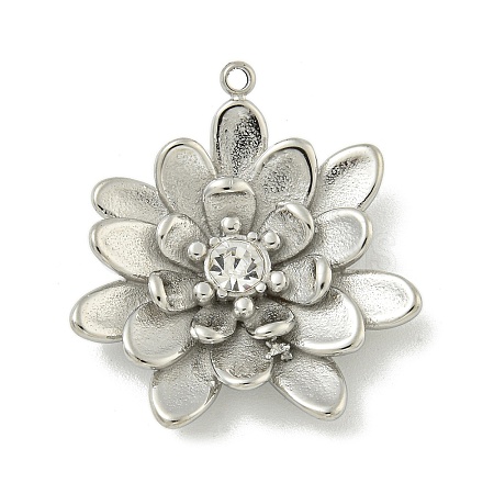 304 Stainless Steel Pendants STAS-L022-432P-1