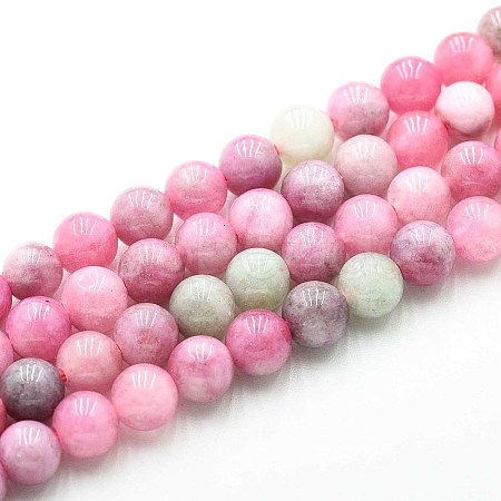 Natural Quartz Beads Strands G-N355-6mm-73-1