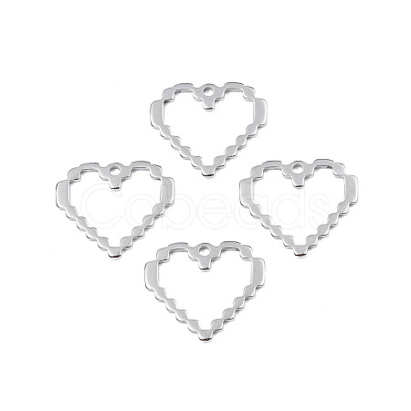 Non-Tarnish 201 Stainless Steel Pendants STAS-T063-173P-1