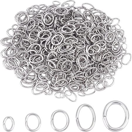304 Stainless Steel & 316 Surgical Stainless Steel Jump Rings STAS-UN0004-51-1
