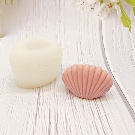 Shell Shape DIY Candle Silicone Molds CAND-PW0001-071A-1