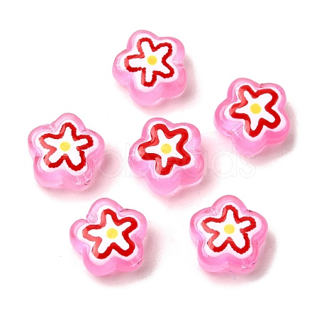 Handmade Glass Enamel Beads GLAA-K070-03H-1
