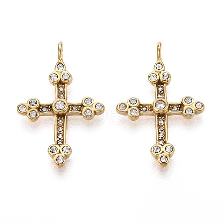 304 Stainless Steel Pendants STAS-N109-169G-1