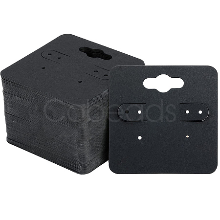 200Pcs Paper Earring Display Cards CDIS-CN0001-02B-1