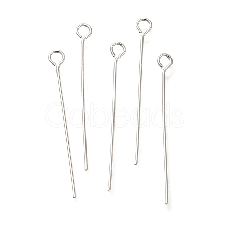 Brass Eye Pins KK-H502-02E-S-1
