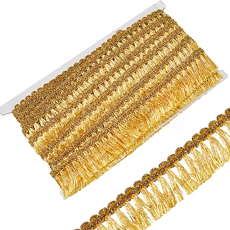 Polyester Tassel Lace Ribbons DIY-WH0530-70B-1