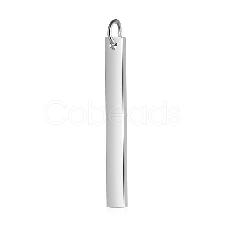 Anti-Tarnish 304 Stainless Steel Pendants STAS-I311-14E-P-1