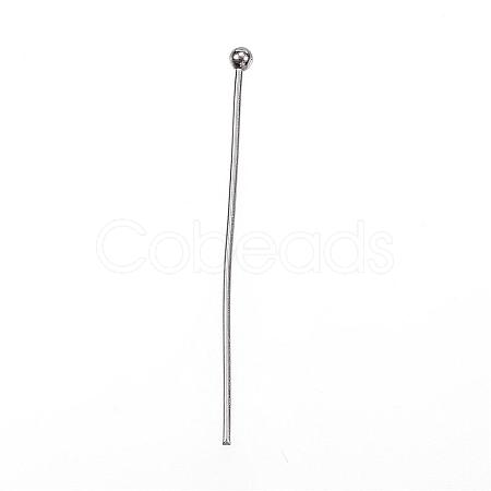 Tarnish Resistant 304 Stainless Steel Ball Head Pins STAS-D448-025P-1