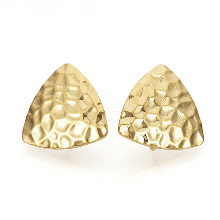 Brass Ear Stud Findings X-KK-S336-21G-1