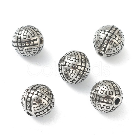 Non-Tarnish 304 Stainless Steel Beads STAS-G244-42P-1
