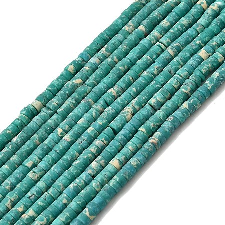 Dyed Synthetic Imperial Jasper Beads Strands G-Z089-A03-C-1