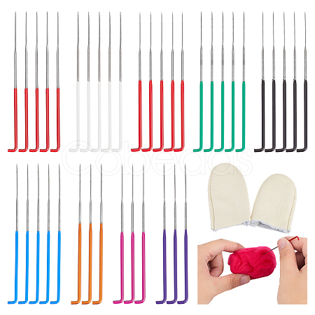 39Pcs 9 Styles Carbon Steel Punch Needles FIND-GA0007-36-1