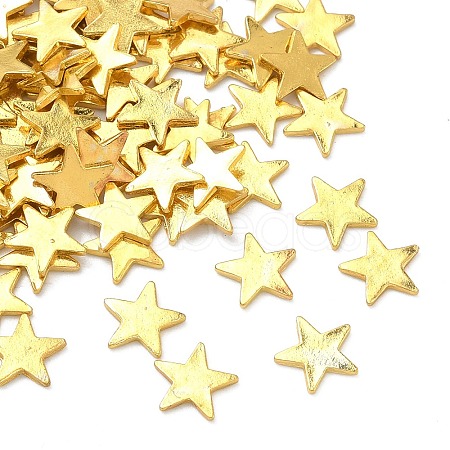 Space Theme Alloy Cabochons PALLOY-F321-01G-G-1