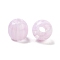 Resin European Beads, Large Hole Round Beads, Plum, 13x12mm, Hole: 4.8mm