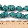 Natural Marble Beads Strands G-B078-D31-04-1-3