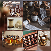 Wooden Empty Spools for Wire WOOD-WH0029-147-5