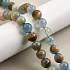Natural Blue Calcite Beads Strands G-H312-C02-10mm-1