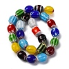 Handmade Lampwork Beads Strands LAMP-D021-01A-3