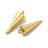 Ion Plating(IP) 201 Stainless Steel Pendants STAS-F290-01G-2