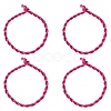 Nylon Rattail Satin Cord Bracelet Making AJEW-JB00019-08-1