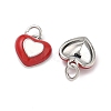 Brass Enamel Pendants KK-B170-01P-3