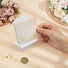 Acrylic Slant Back Postcard Display Stands ODIS-WH0078-86A-3