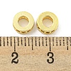 Brass Cubic Zirconia Spacer Beads KK-L215-008A-G01-2