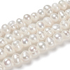 Natural Cultured Freshwater Pearl Beads Strands PEAR-N013-06G-5