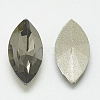 Pointed Back Glass Rhinestone Cabochons RGLA-T083-6x12mm-03-2