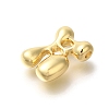 Rack Plating Brass Beads KK-S051-01G-B-2