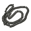 Electroplated Non-magnetic Synthetic Hematite Beads Strands G-C106-B01-14A-2
