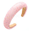 Resin Sponge Hair Bands PW-WG93054-05-1