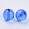 Transparent Acrylic Beads X-TACR-Q254-8mm-V44-3
