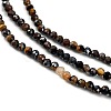 Natural Tiger Eye Beads Strands G-H003-B04-02-3
