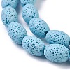 Natural Lava Rock Beads Strands G-F643-B-M-4