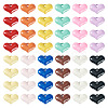 50Pcs Baking Paint Acrylic Pendants OACR-TA0004-83B-1